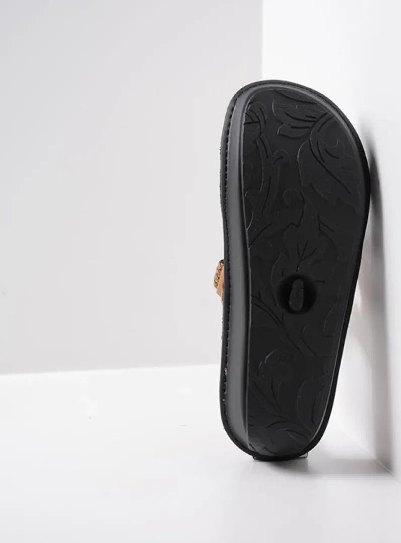 DAMES Wolky Slippers<Chicama - bruin biocare