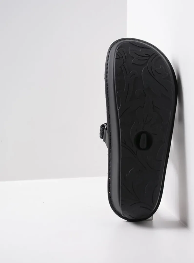 DAMES Wolky Slippers<Chicama - zwart biocare