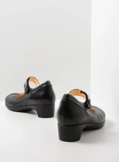 DAMES Wolky Herfst/Winter|Bandschoenen<Chili - zwart leer