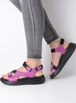 DAMES Wolky Sandalen<Cirro - fuchsia leer