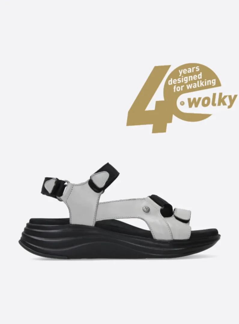 DAMES Wolky Sandalen<Cirro - gebroken wit leer