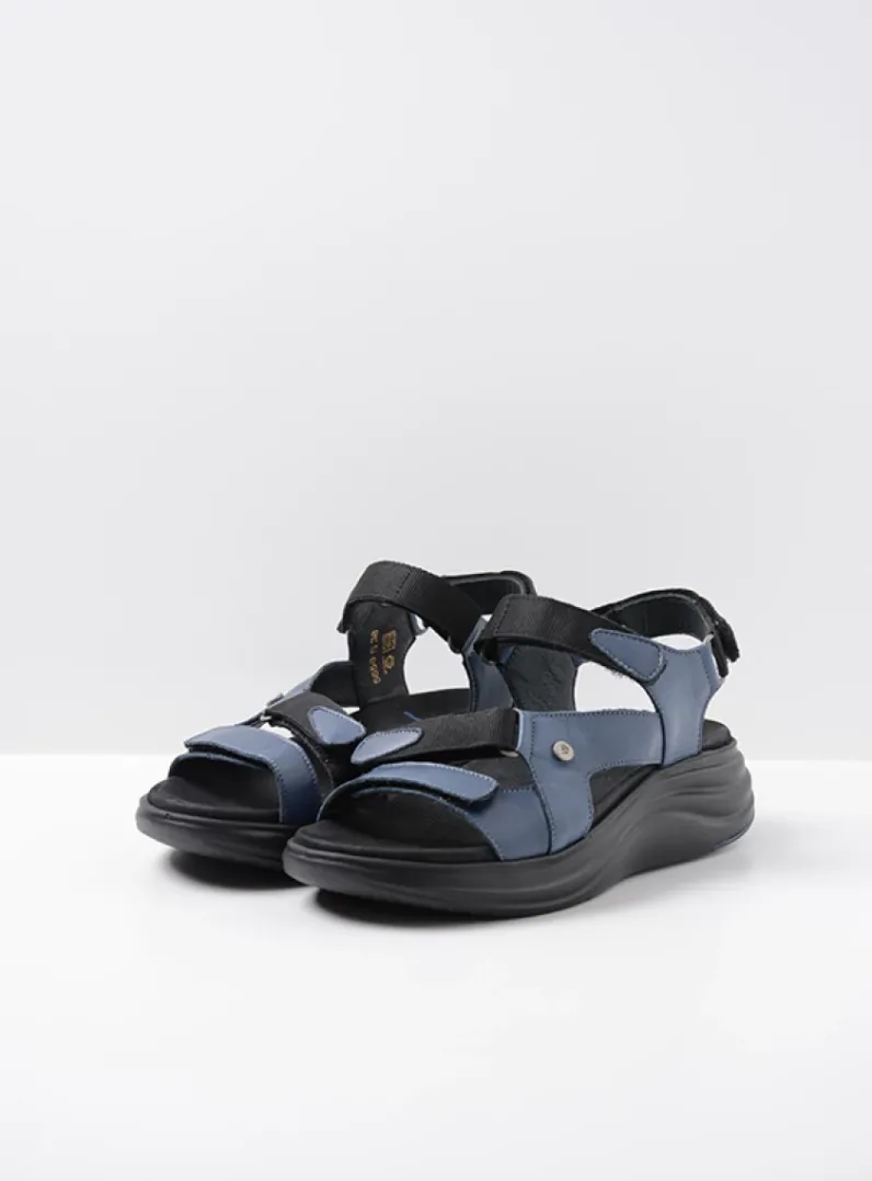 DAMES Wolky Sandalen<Cirro - jeans leer