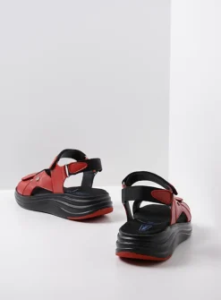 DAMES Wolky Sandalen<Cirro - rood leer