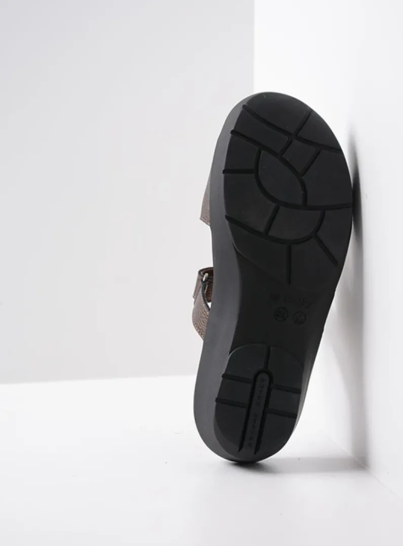 DAMES Wolky Slippers<Collins - brons leer