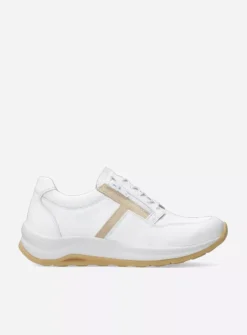 DAMES Wolky Lage Veterschoenen|Wandelschoenen<Comrie - wit/beige leer