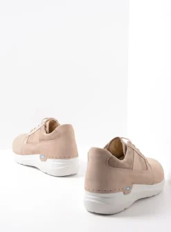 DAMES Wolky Lage Veterschoenen<Cool - safari nubuck