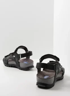 DAMES Wolky Sandalen<Cradle - zwart leer