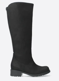 DAMES Wolky Lange Laarzen|Herfst/Winter<Curtina F2F - zwart nubuck