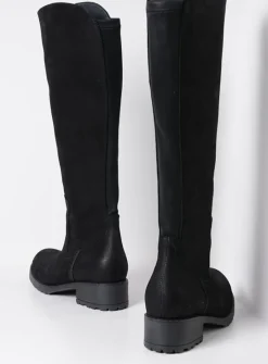 DAMES Wolky Lange Laarzen|Herfst/Winter<Curtina F2F - zwart nubuck