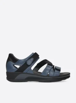 DAMES Wolky Sandalen<Desh - jeans leer