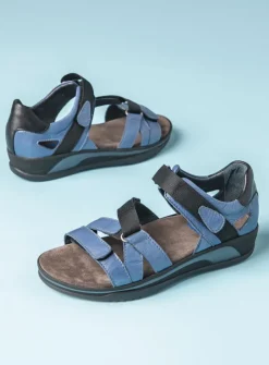 DAMES Wolky Sandalen<Desh - jeans leer