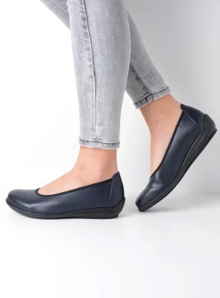 DAMES Wolky Instappers|Herfst/Winter<Duncan F2F - blauw biocare