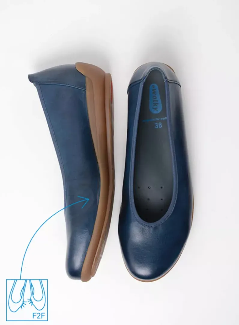 DAMES Wolky Instappers|Herfst/Winter<Duncan F2F - denim biocare