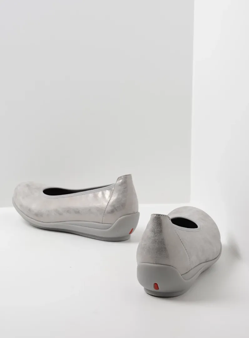 DAMES Wolky Instappers|Herfst/Winter<Duncan F2F - zilvergrijs biocare