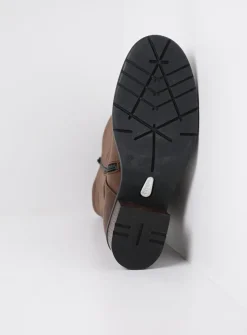 DAMES Wolky Halfhoge Laarzen|Herfst/Winter<Edmonton - bruin nubuck