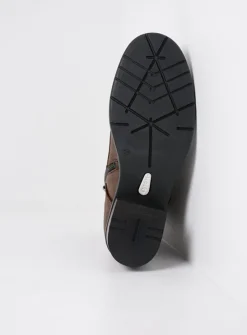 DAMES Wolky Hoge Veterschoenen|Veterlaarzen<Edson XW - bruin nubuck