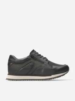 DAMES Wolky Lage Veterschoenen|Wandelschoenen<e-Go S2F - asfalt combi stretch leer