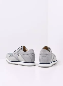 DAMES Wolky Lage Veterschoenen|Wandelschoenen<e-Go S2F - blauw combi stretch leer