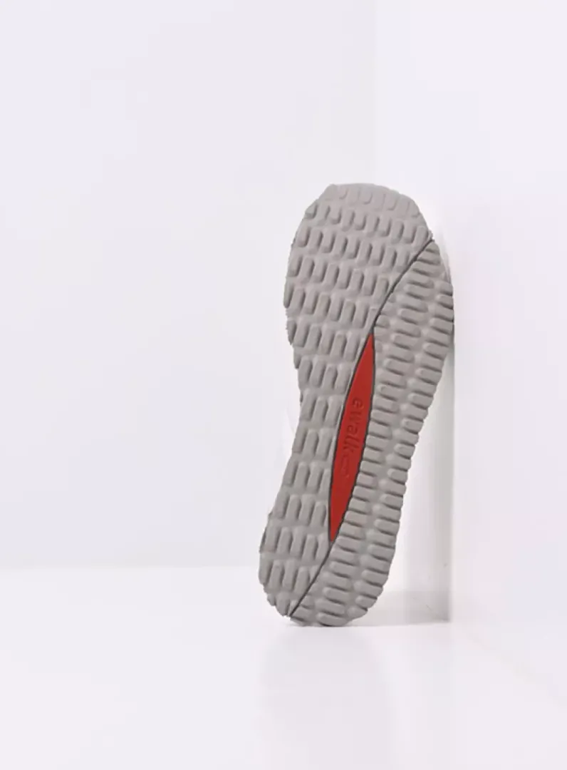 DAMES Wolky Lage Veterschoenen|Wandelschoenen<e-Go S2F - wit combi stretch leer