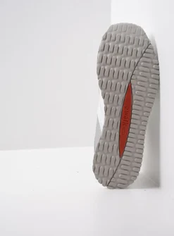 DAMES Wolky Lage Veterschoenen|Wandelschoenen<e-Go S2F - wit/zilver stretchleer