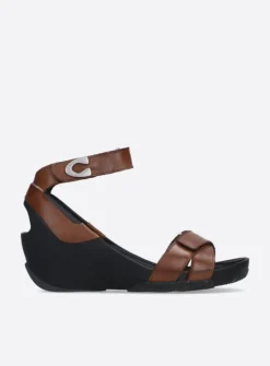 DAMES Wolky Sandalen<Era - cognac leer