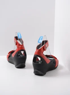 DAMES Wolky Sandalen<Era - rood leer