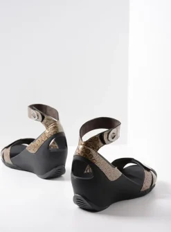 DAMES Wolky Sandalen<Era - taupe leer