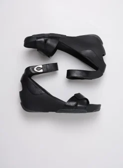 DAMES Wolky Sandalen<Era - zwart leer