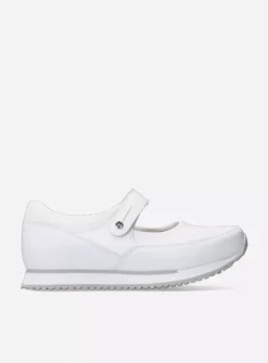 DAMES Wolky Wandelschoenen|Bandschoenen<e-Step - wit combi stretch leer