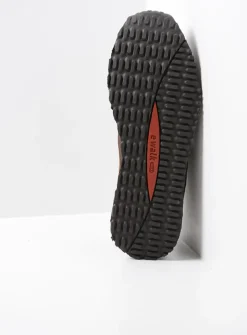 DAMES Wolky Lage Veterschoenen|Wandelschoenen<e-Walk - taupe grijsgroen combi leer