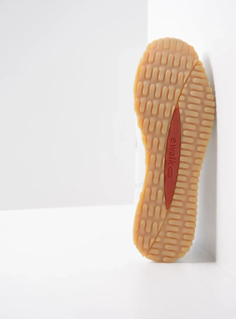 DAMES Wolky Lage Veterschoenen|Wandelschoenen<e-Walk - wit/blauw leer