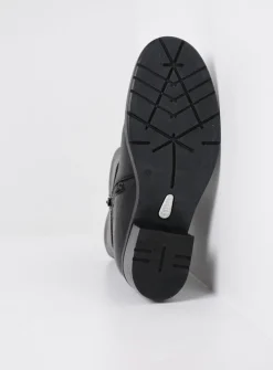 DAMES Wolky Halfhoge Laarzen|Enkellaarsjes<Fairview XW - zwart leer