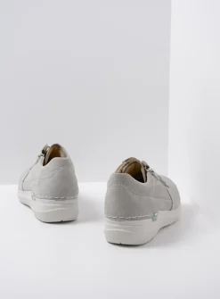 DAMES Wolky Lage Veterschoenen|Wandelschoenen<Feltwell - lichtgrijs nubuck