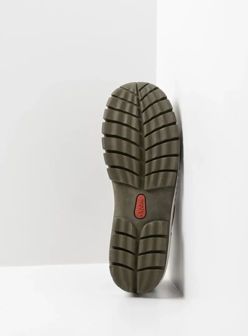 DAMES Wolky Lage Veterschoenen|Herfst/Winter<Fly - cactus leer