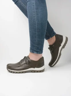 DAMES Wolky Lage Veterschoenen|Herfst/Winter<Fly - cactus leer