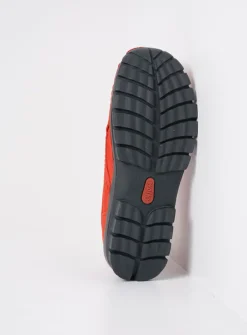 DAMES Wolky Lage Veterschoenen|Herfst/Winter<Fly - rood nubuck