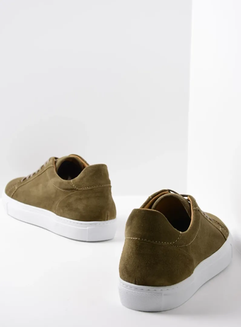 Heren Wolky Veterschoenen Heren|Sneakers Heren<Forecheck - donker taupe suede