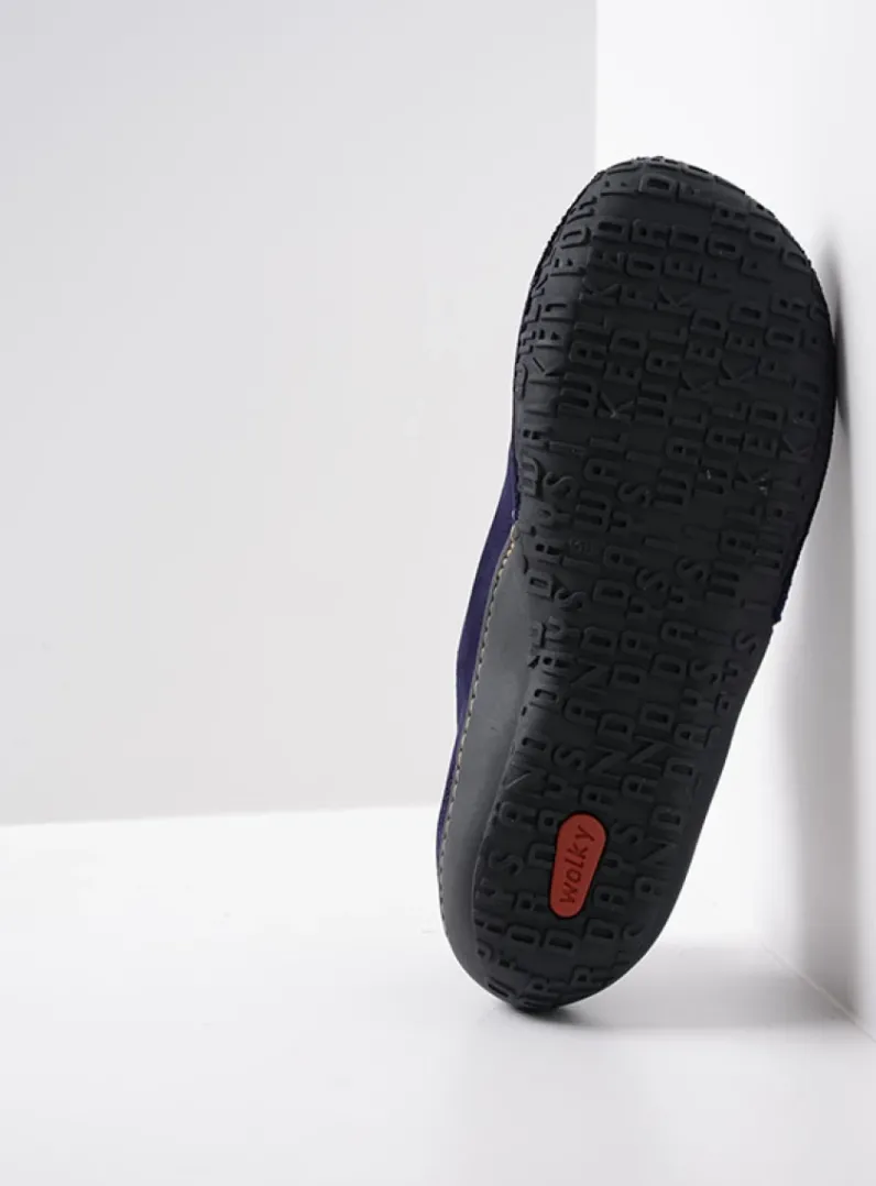 DAMES Wolky Bandschoenen<Fresh - paars nubuck