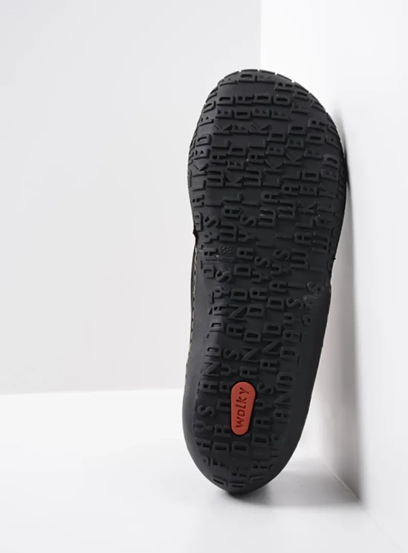 DAMES Wolky Bandschoenen<Fresh - zwart nubuck