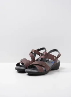 DAMES Wolky Sandalen<Fria - mokka nubuck