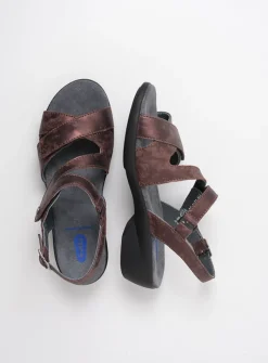 DAMES Wolky Sandalen<Fria - mokka nubuck