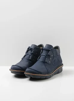 DAMES Wolky Herfst/Winter<Gallo - blauw nubuck