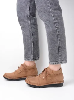 DAMES Wolky Herfst/Winter<Gallo - cognac nubuck