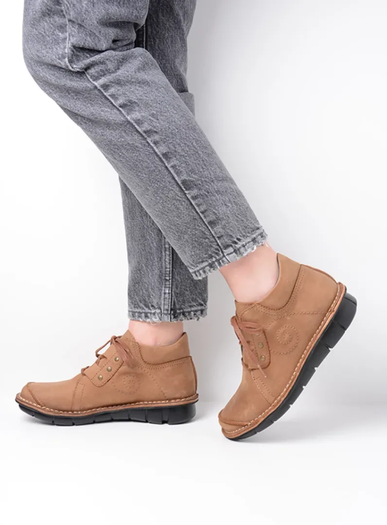 DAMES Wolky Herfst/Winter<Gallo - cognac nubuck