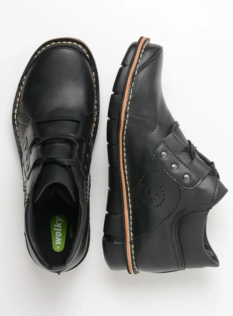 DAMES Wolky Hoge Veterschoenen|Herfst/Winter<Gallo Vegan -