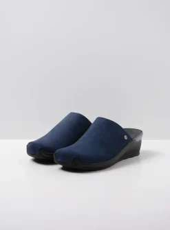 DAMES Wolky Slippers|Klompen<Go - denim nubuck