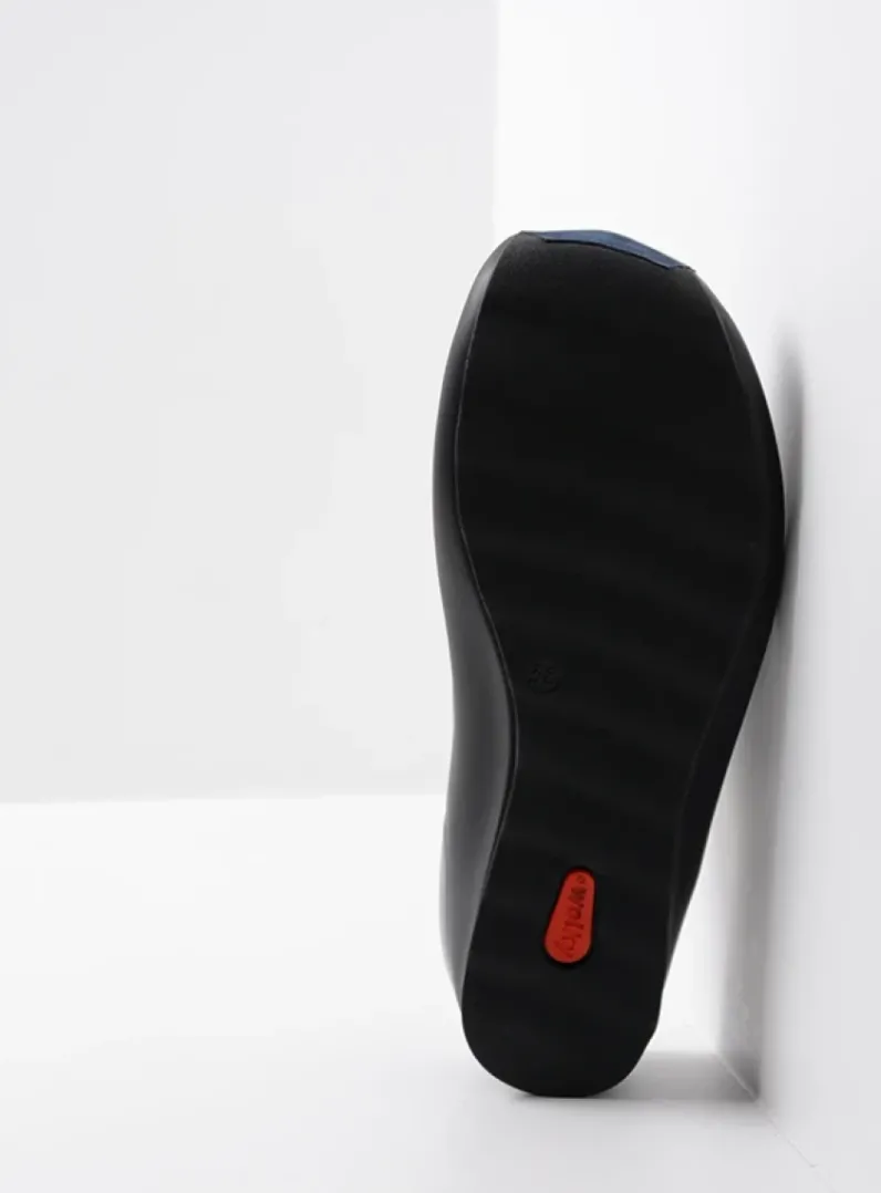 DAMES Wolky Slippers|Klompen<Go - denim nubuck