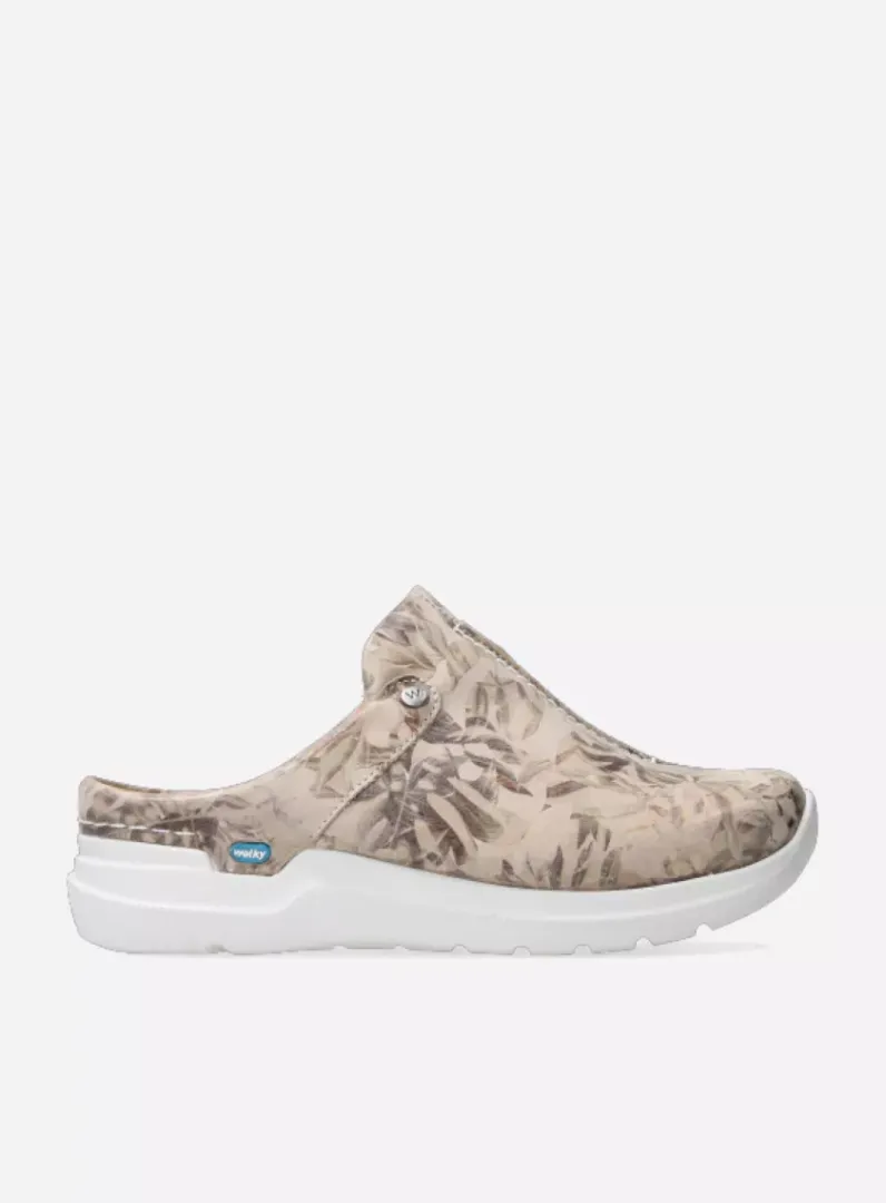 DAMES Wolky Slippers|Klompen<Holland DB - beige nubuck