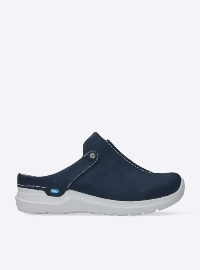 DAMES Wolky Slippers|Klompen<Holland DB - denim nubuck