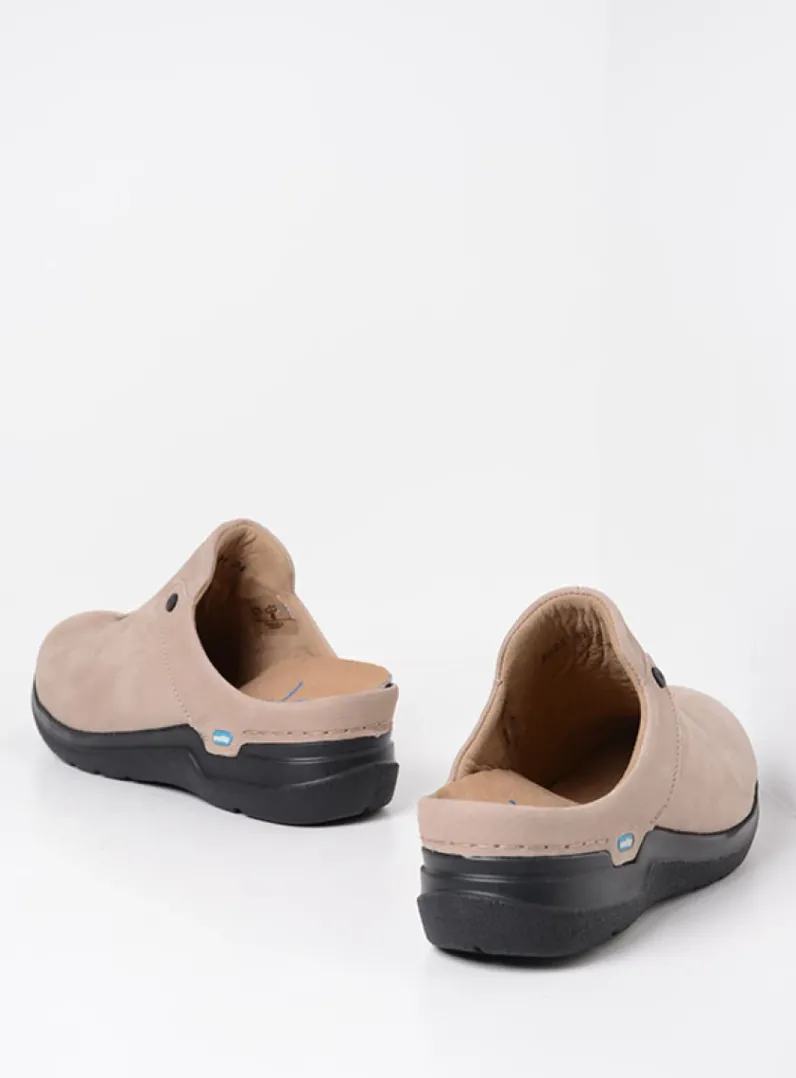 DAMES Wolky Slippers|Klompen<Holland DB - safari nubuck